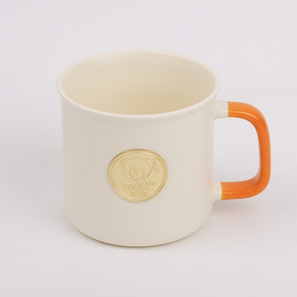 TEDDY ISLAND Series Pure Color Ceramic Cup 420ml