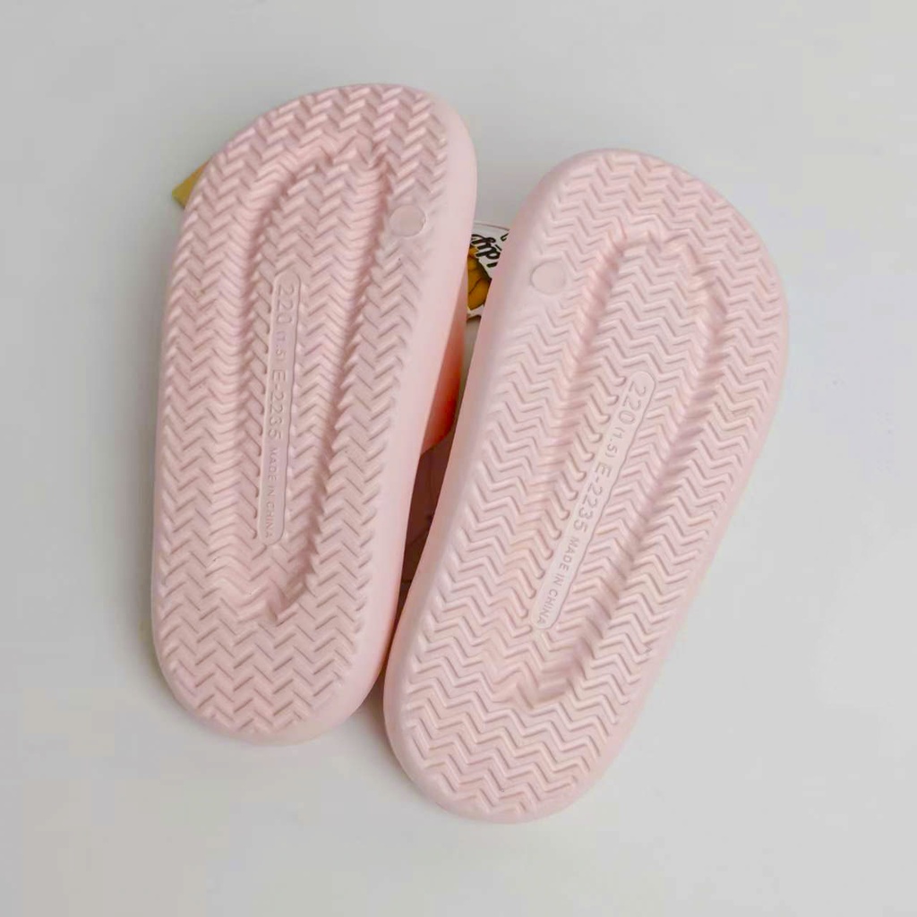 TEDDY ISLAND Series Simple Children's Slippers Pink Size 220