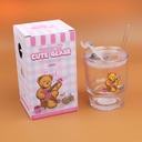 TEDDY ISLAND Series Cute glass-400ml