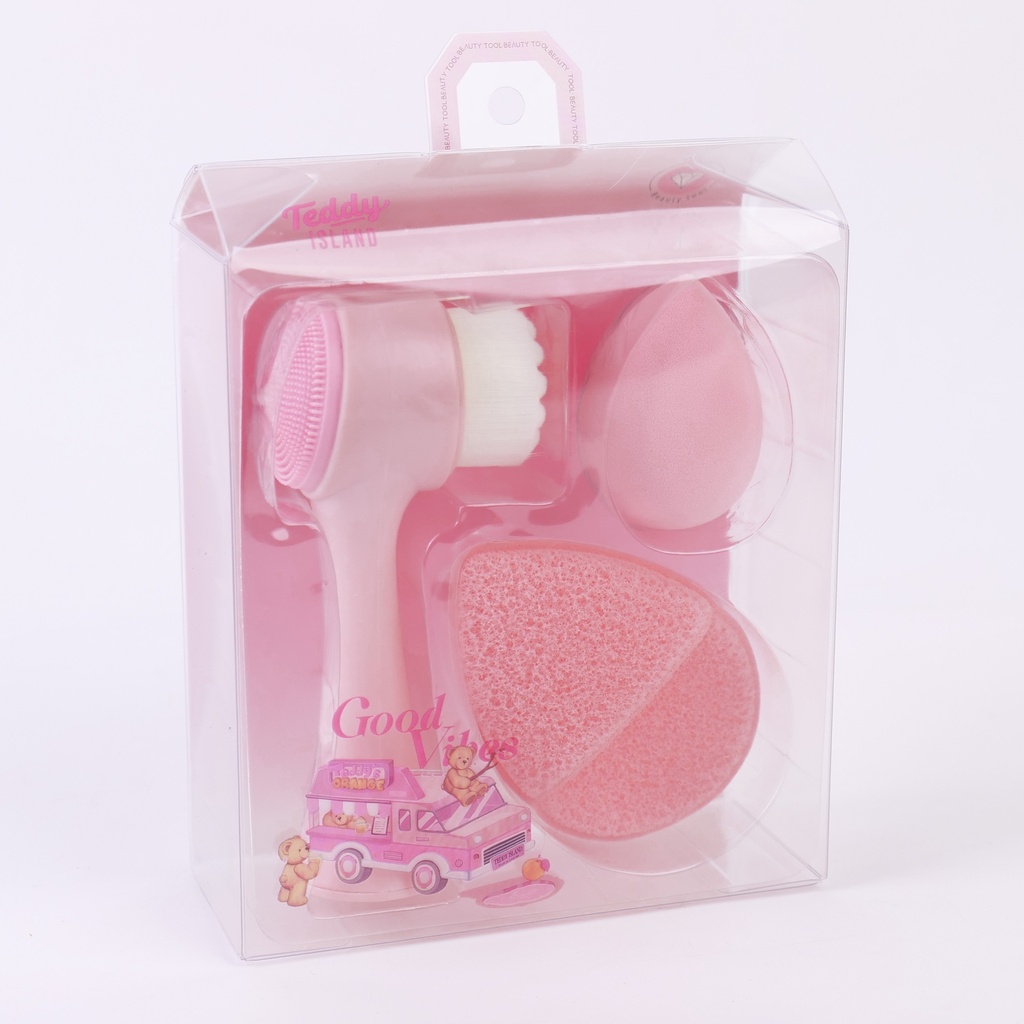 TEDDY ISLAND Series Beauty Care 3pcs Set