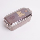 TEDDY ISLAND Lunch Box - 450ml Coffee