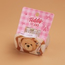 TEDDY ISLAND Series Bear Head Design Acrylic Hair Claw