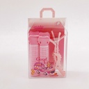 TEDDY ISLAND Series Puffy Hair Rollers 4pcs Set