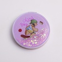 TEDDY ISLAND Series Flowing Sand Round Portable Mirror