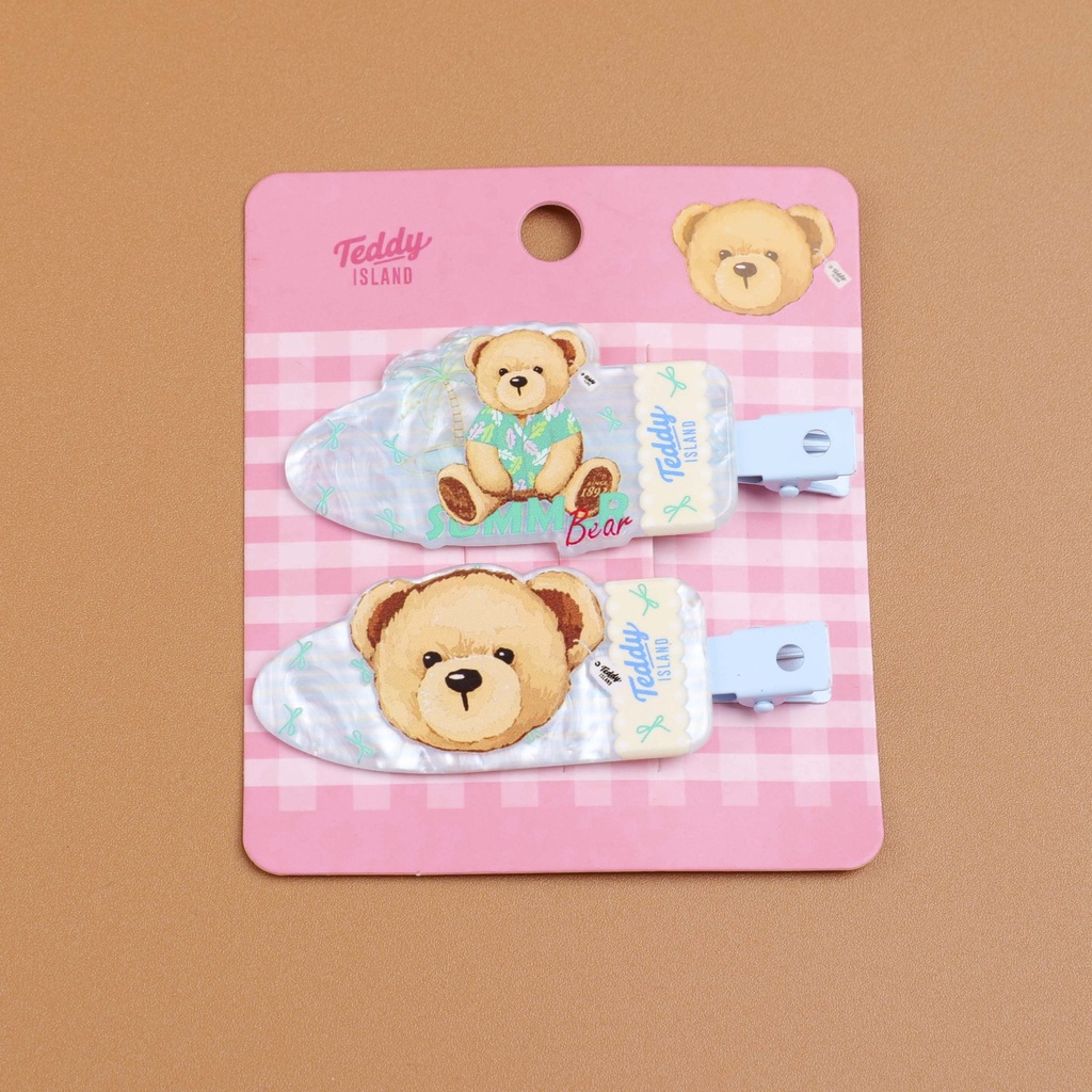 TEDDY ISLAND Series Seamless Clip - Blue