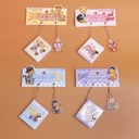 TEDDY ISLAND series sharing hanging MINI notebook - 60 blank inner pages