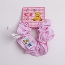 TEDDY ISLAND Series Stripe Hair Band -Pink