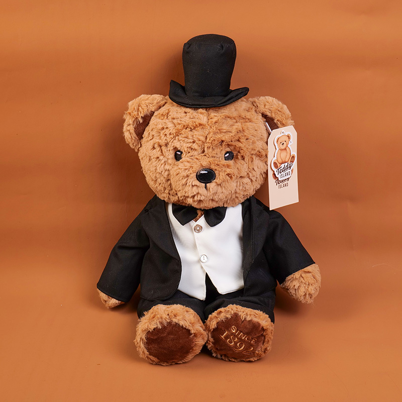 TEDDY ISLAND series wedding gentleman bear plush doll-45CM
