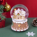 Christmas Series - Christmas House Musical Snow Globe 100#  HY-SJQ8011