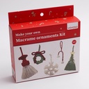 DIY Cotton Rope - Hanging Decorations 5 Pieces- Christmas Three-piece Set