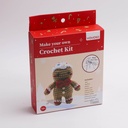 DIY Milk Cotton Crochet Series - Christmas Gingerbread Man