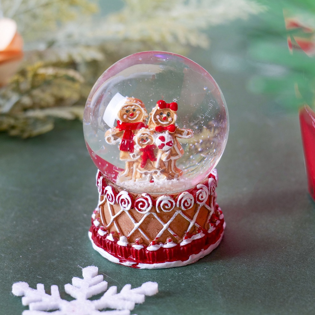 Christmas Series - Brown Family Snow Globe 45#  HY-SJQ8008