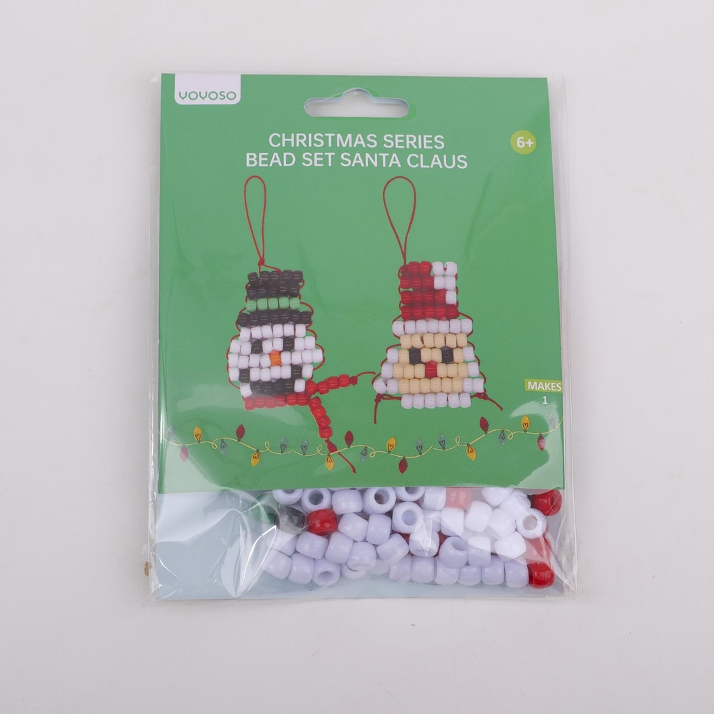 DIY Christmas Series - Bead Set - Santa Claus