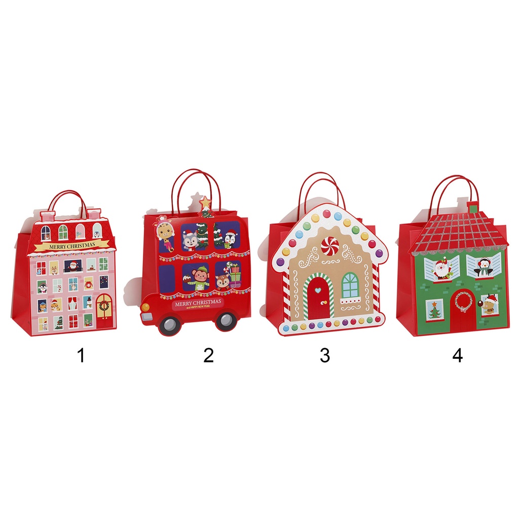 Christmas Series - Snow House-shaped Bag Size M
