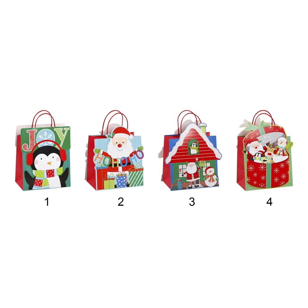 Christmas Series - Gift-shaped Bag Size M
