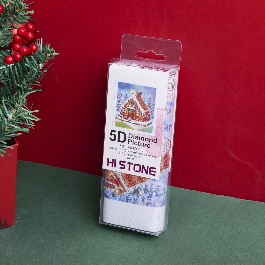 DIY Christmas Series - Christmas House PET Boxed Diamond Painting