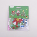 DIY Christmas Series - Santa Claus Rhinestone Stickers 3 Pcs