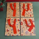 Christmas Series - Winter Letter Upright Gift Bag Size S