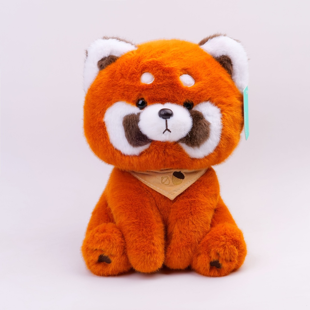 Bib Brown Bear series - sitting plush doll -45cm