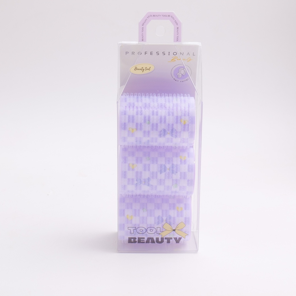 Dreamy Purple Printed Curling Iron 3-Piece Set