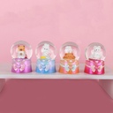 Bowknot Good Friends Series Crystal Ball with Light (including batteries) 65#