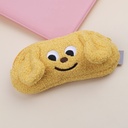 Yellow puppy plush pen case