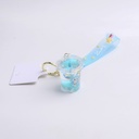 Rabbit Oil-filled Keychain