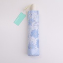 Flower Morning and Moonlit Evening Three-fold Umbrella