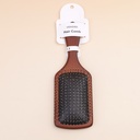 Medium Beech Square Steel Needle Air Cushion Comb