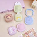 Sports Adorable Pet Square Folding Mirror Comb