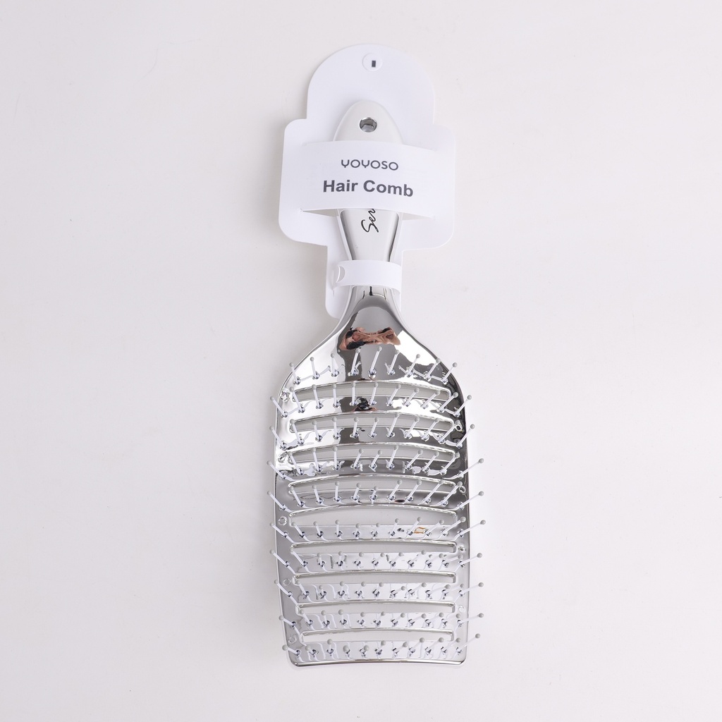 Electroplated Silver Series Dry and Wet Dual-use Comb