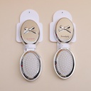Electroplated Silver Series Folding Massage Comb