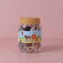 5101-10 10pcs wild animals in a barrel (1L)