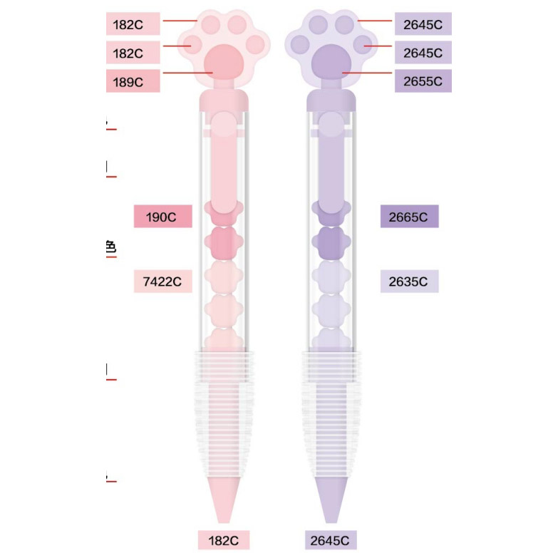 Stacking Cat Paw Creative Neutral Pen - Black Core