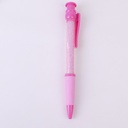 Pink Super-large Glitter Click Pen - Black Ink