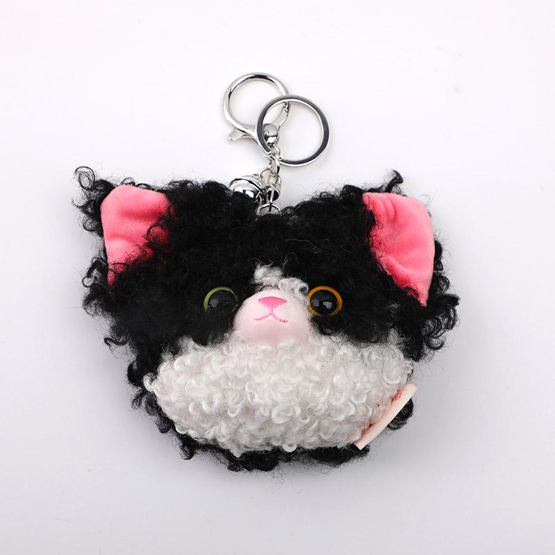 German cat plush coin purse
