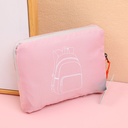 Folding Backpack - pink