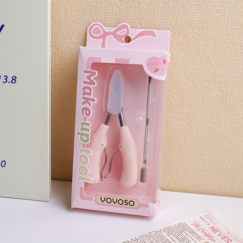 Dead Skin Scissors + Steel Pusher Set