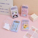 Bear Buddy-themed Manicure Set (7 Pieces)