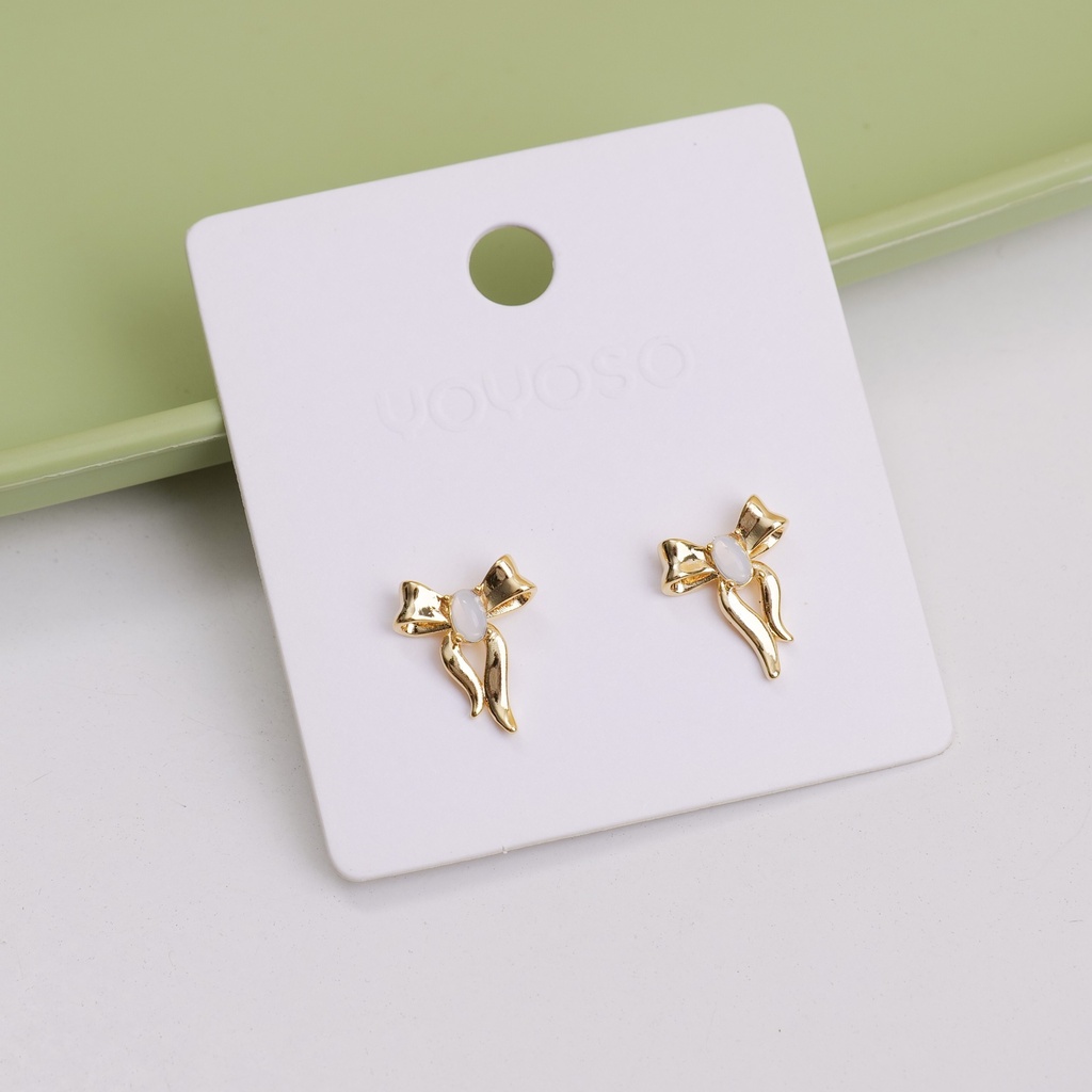 High-end Bow Tie Earrings