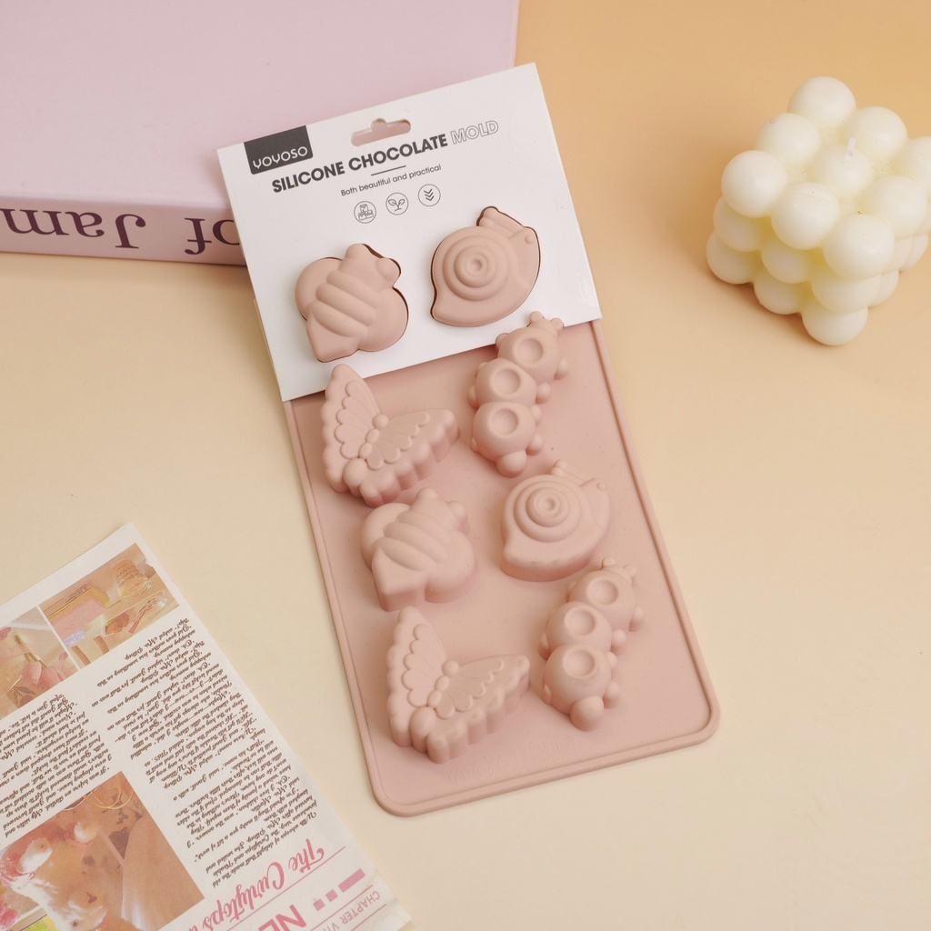 silicone simple chocolate mold