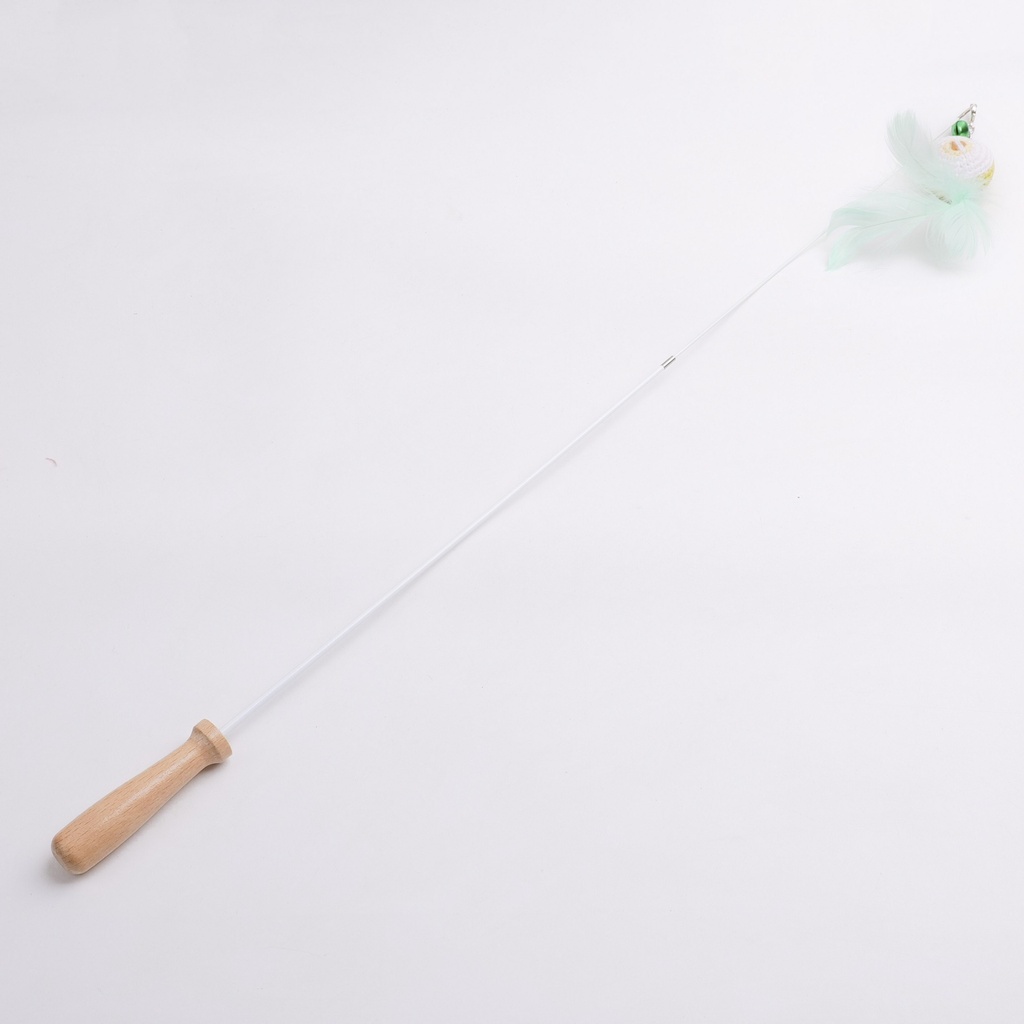 2-section fruit cat teaser stick