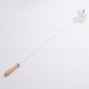 2-section fruit cat teaser stick