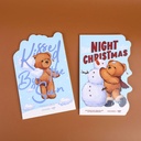 TEDDY ISLAND Series A5 Shaped Sewn Notebook - Lined Inner Pages 32 PCS