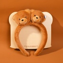 TEDDY ISLAND series double head stereoscopic hair band