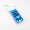 Printed biodegradable trash bag 4pcs-blu