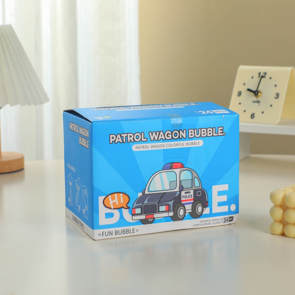 2230 Police Car Bubble Wand (English Version) - 35ml