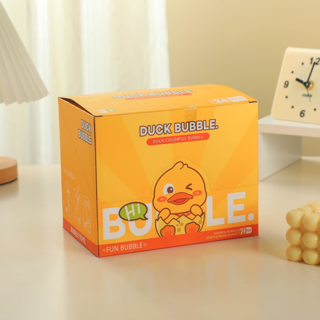 2231 Eggshell Yellow Duck Bubble Wand (English Version) - 35ml