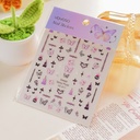 Gothic Barbie Nail Stickers