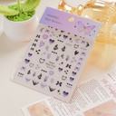 Gothic Girl Nail Stickers